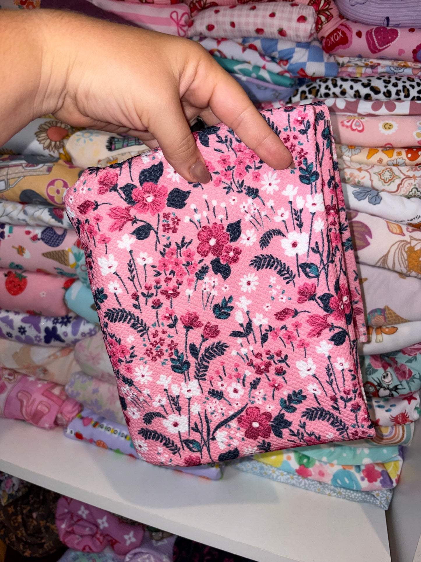 pink floral bows