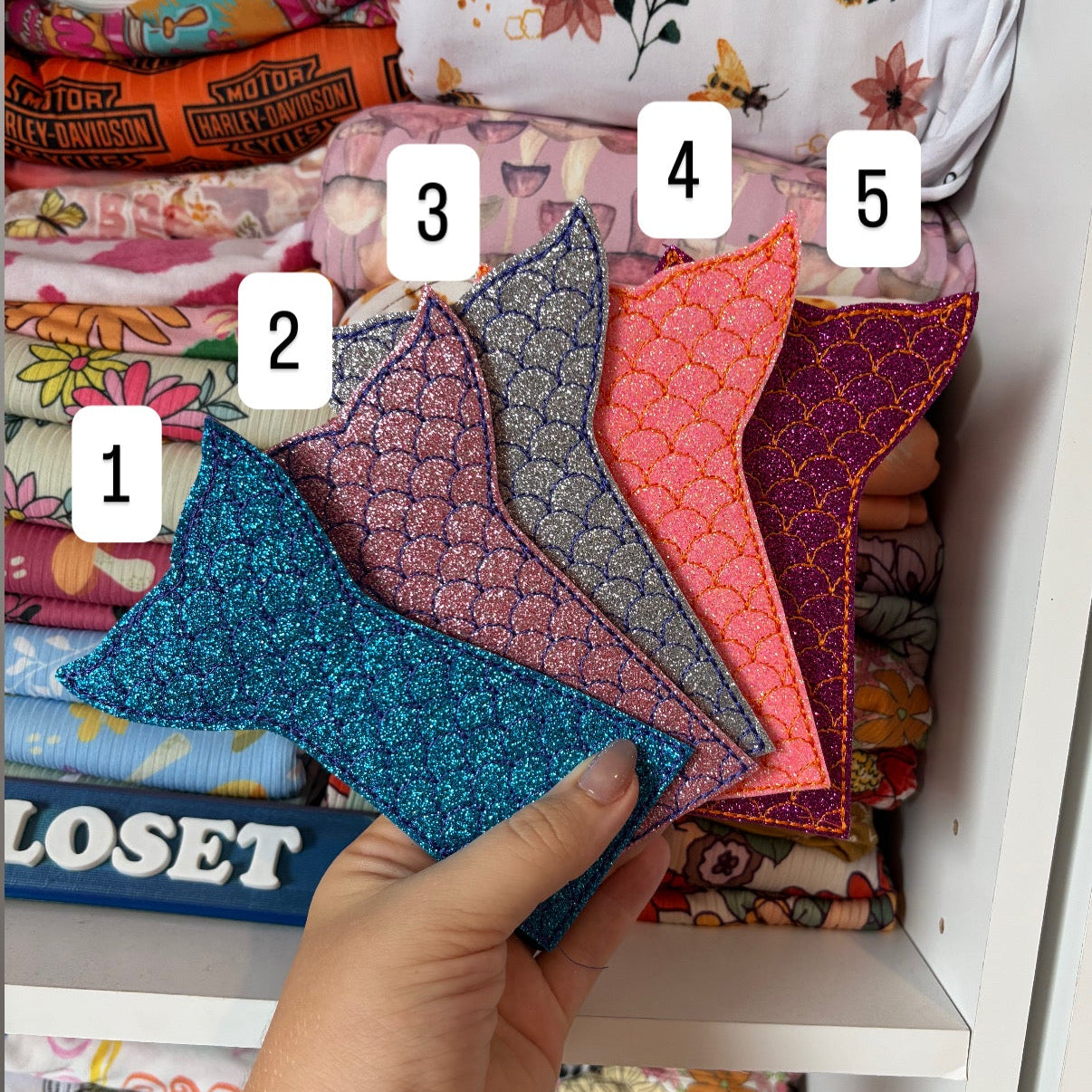 Mermaid popsicle holder