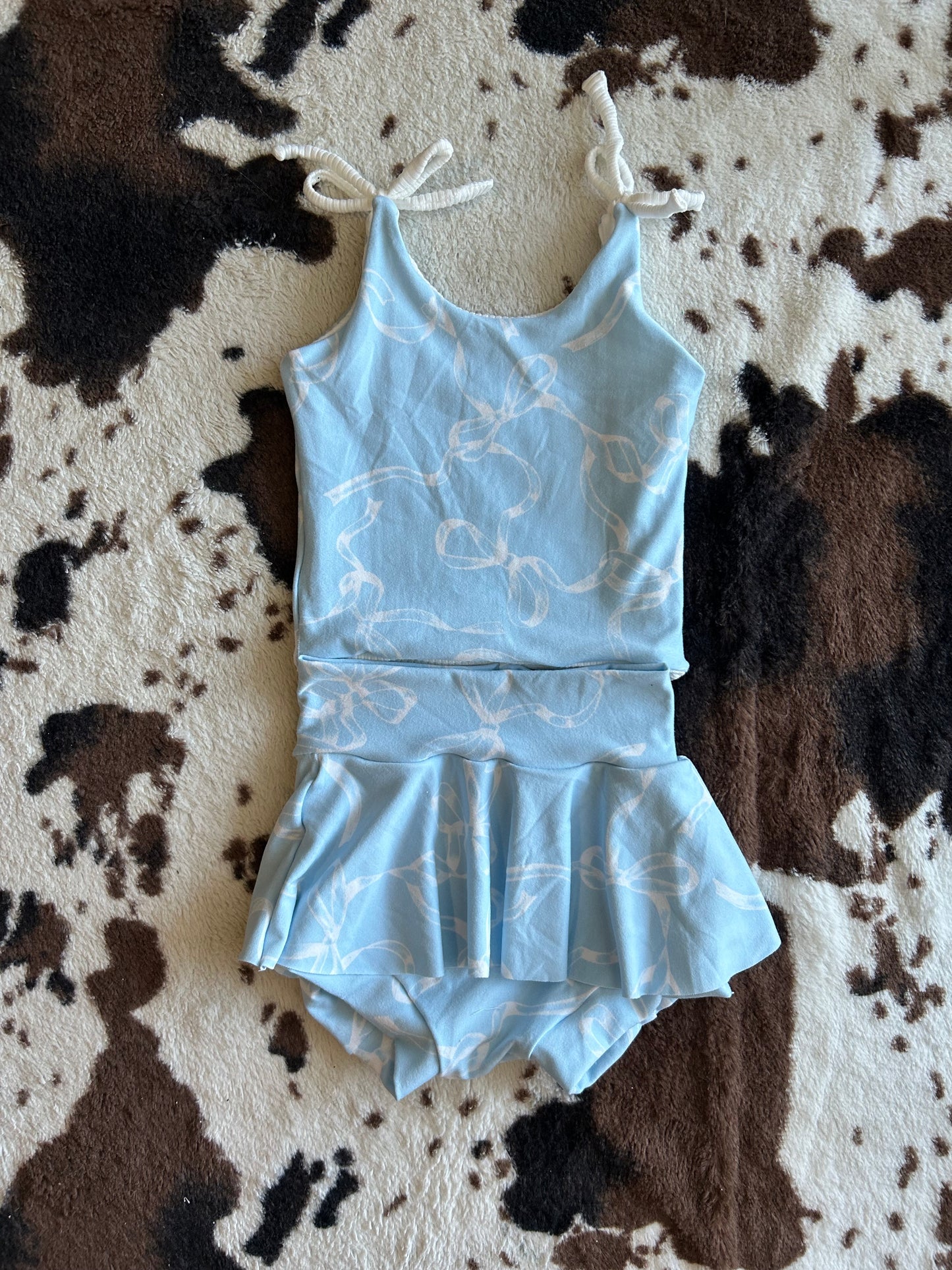 MTO BLUE BOW SUMMER SET