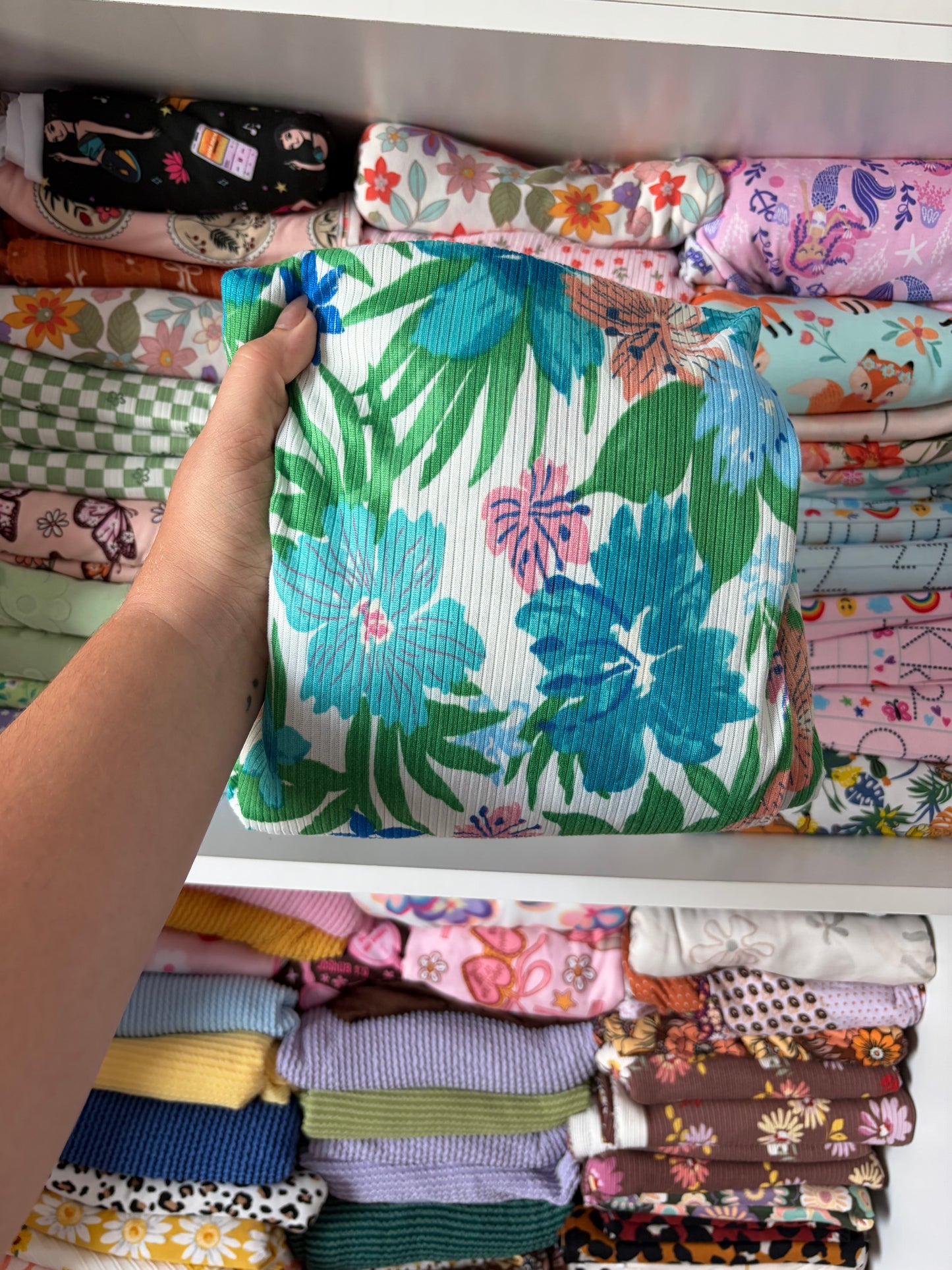MTO BLUE FLOWER SUMMER SET