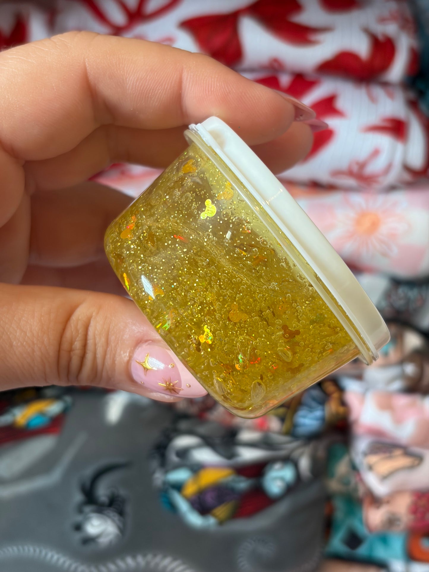 gold magical hair glitter