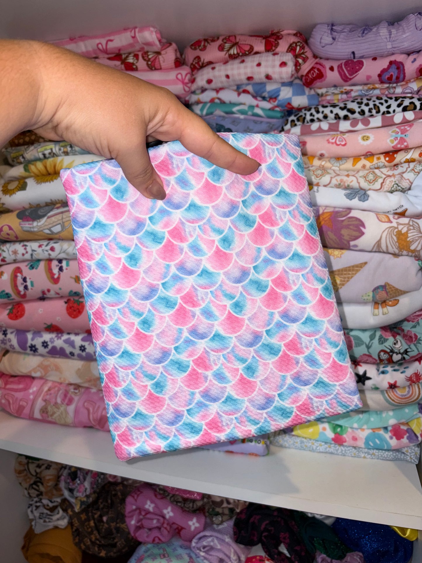 mermaid scales bows