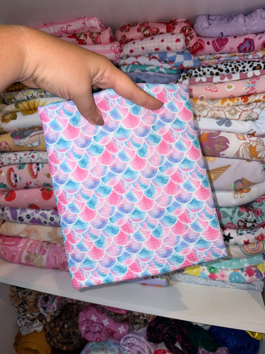 mermaid scales bows