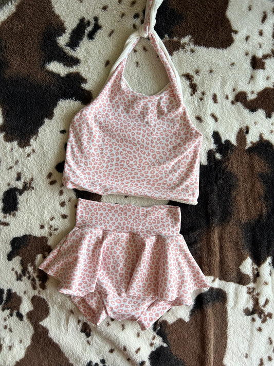 MTO PINK CHEETAH SUMMER SET