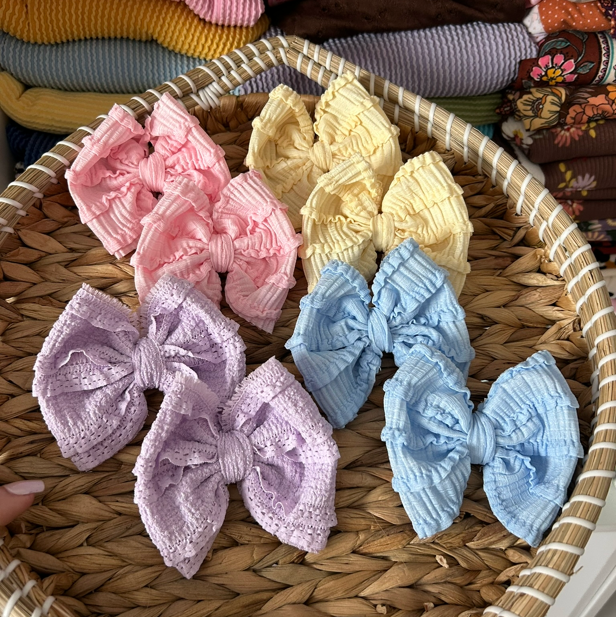 Baby ruffle piggies