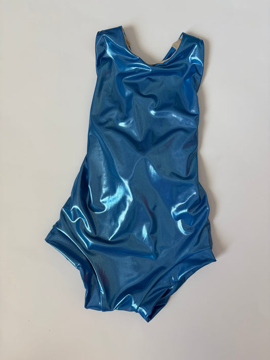 sz 5 Blue shimmery cleo swimsuit