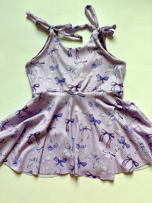 4/5 purple peplum top