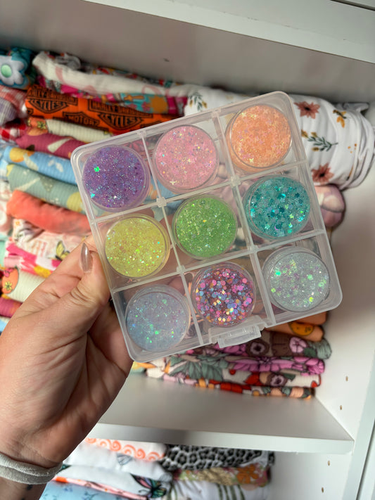 XS hair glitter bundle #1