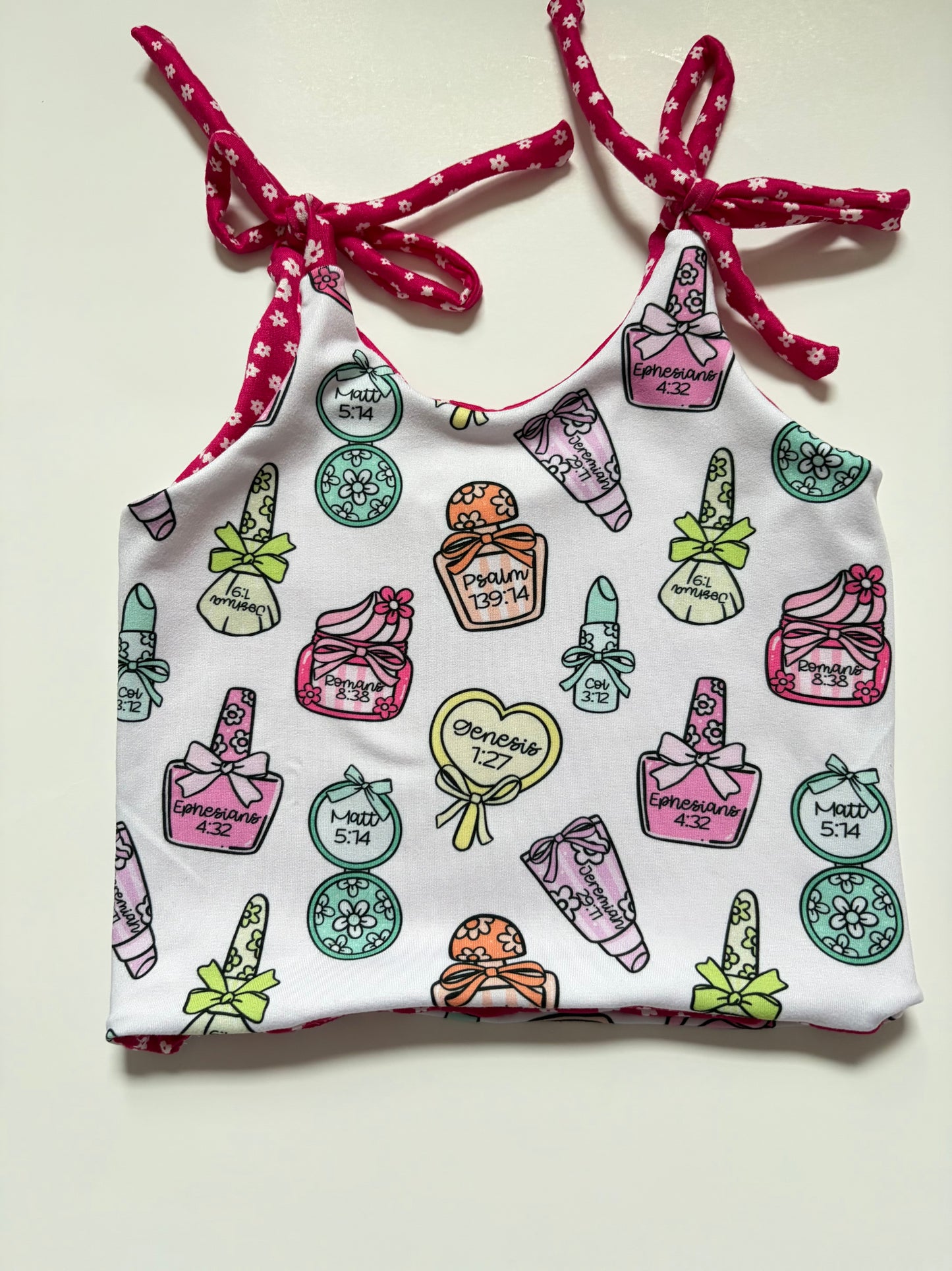 Shoulder tie top