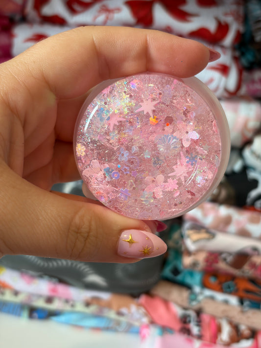 girly girl hair glitter