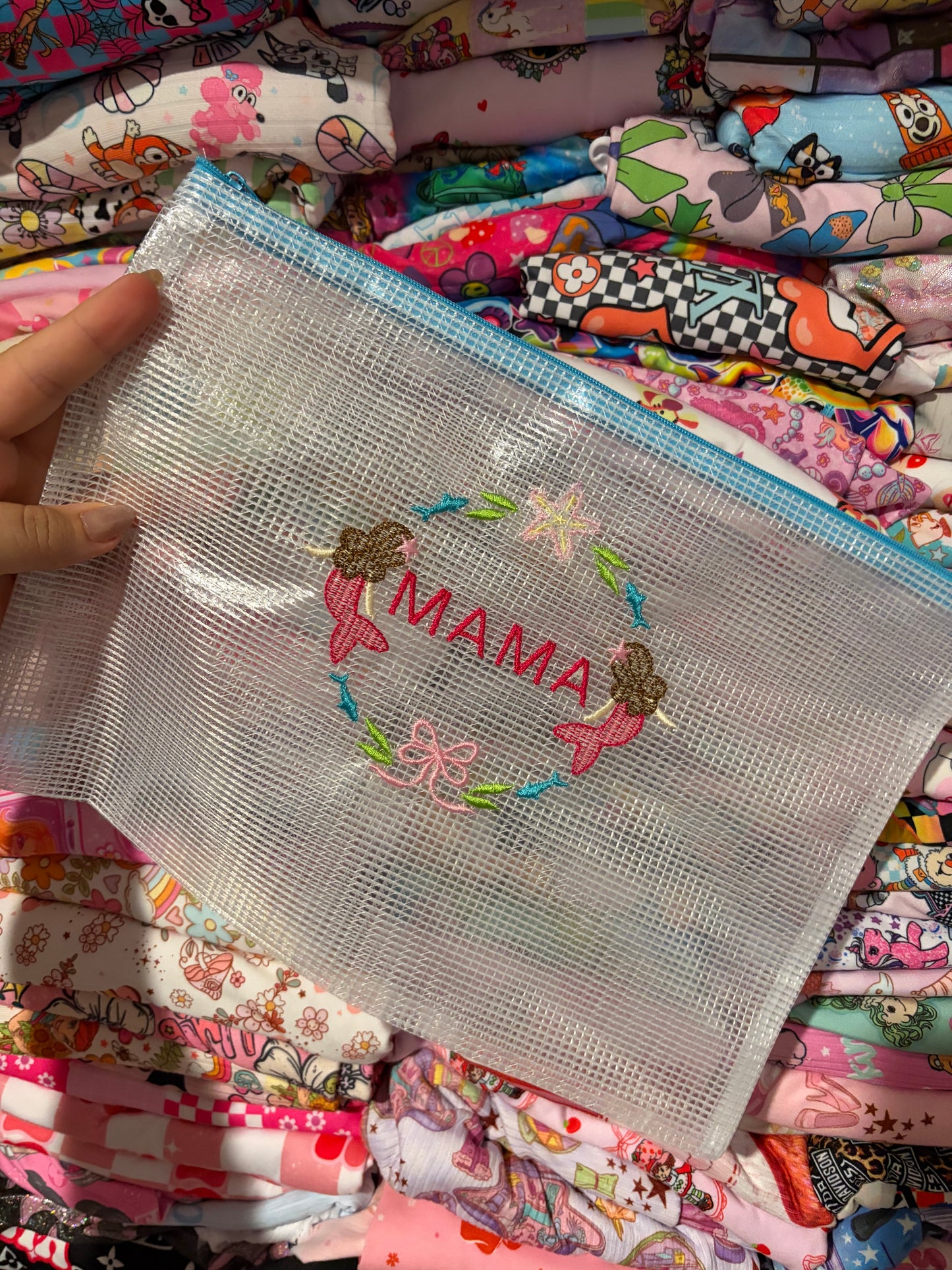 Girl mom mermaid bag