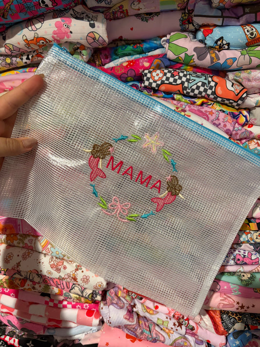 Girl mom mermaid bag