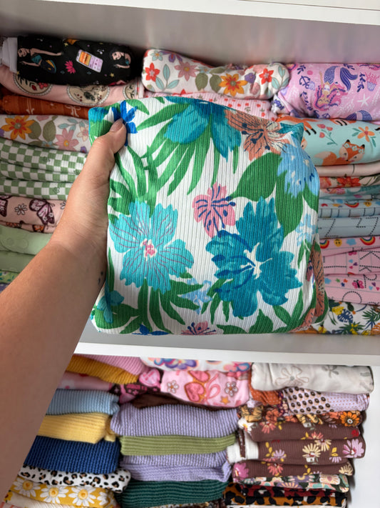 MTO BLUE FLOWER SUMMER SET